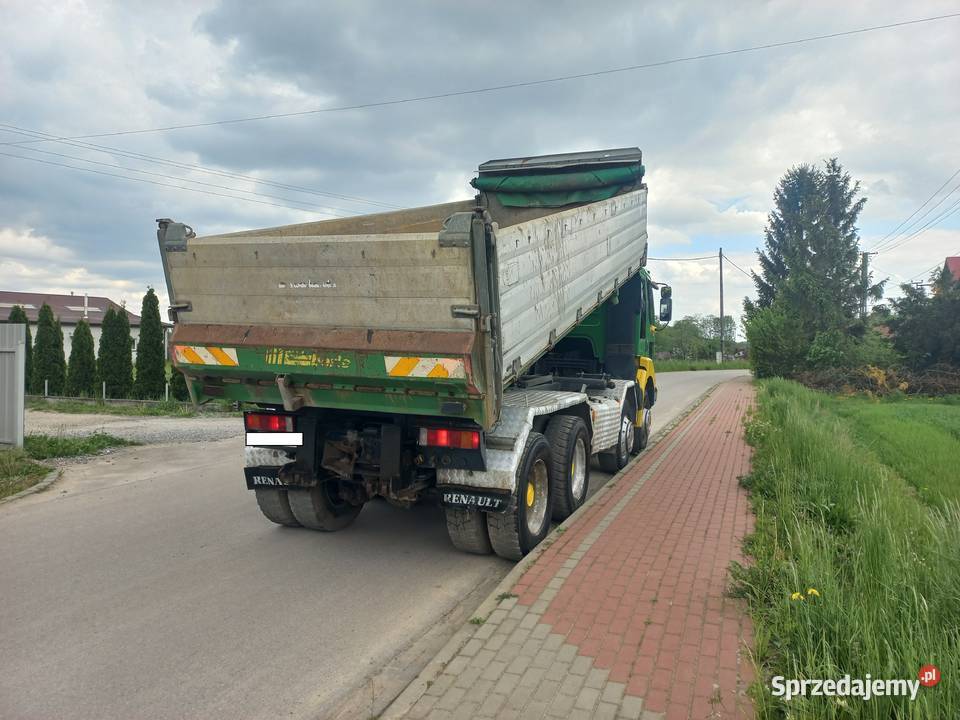 Renault Kerax 420 dci 8X4 Wywrotka 2x Hydroburta 297000km Górki