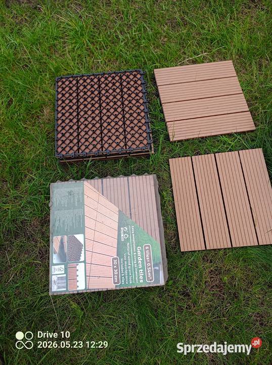 Płytki tarasowe deska na balkon taras inne 30x30 Iława sprzedam