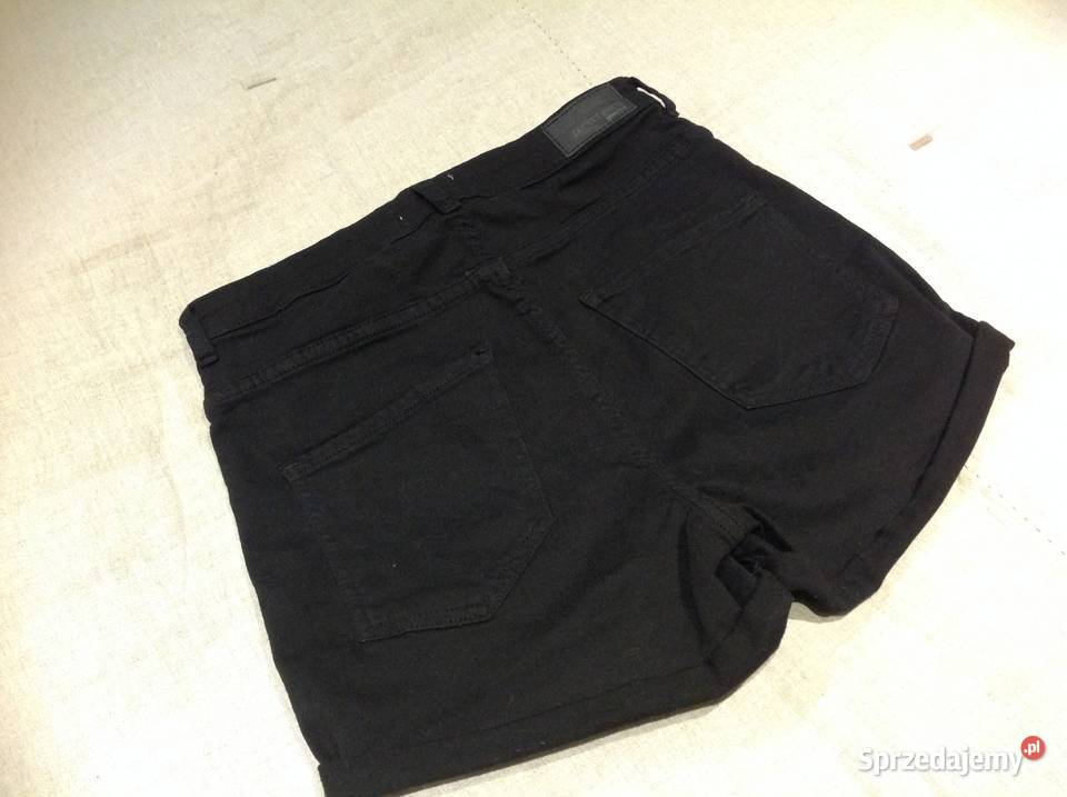 Spodenki jeans damskie Gina Tricot r M czarne Nowa Sól sprzedam