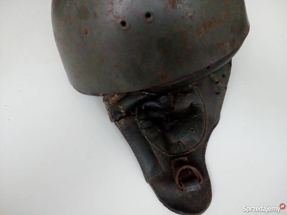 Stary Polski hełm spadochronowy Militaria Rzeszów sprzedam
