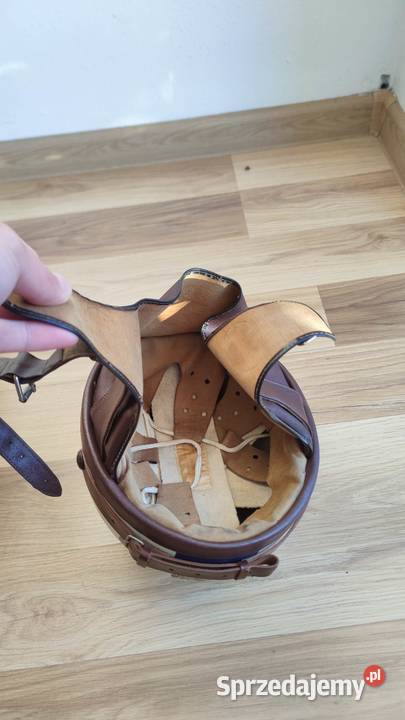 Kask orzeszek prl milicja obywatelska duży
