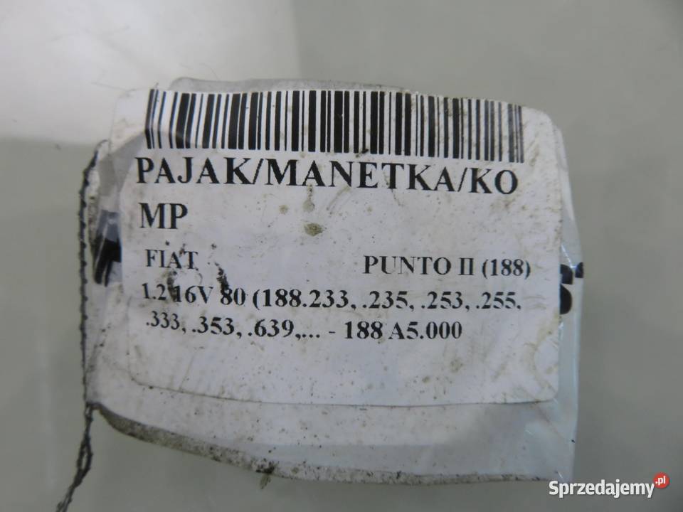 PRZEŁĄCZNIK ZESPOLONY FIAT PUNTO II osobowe