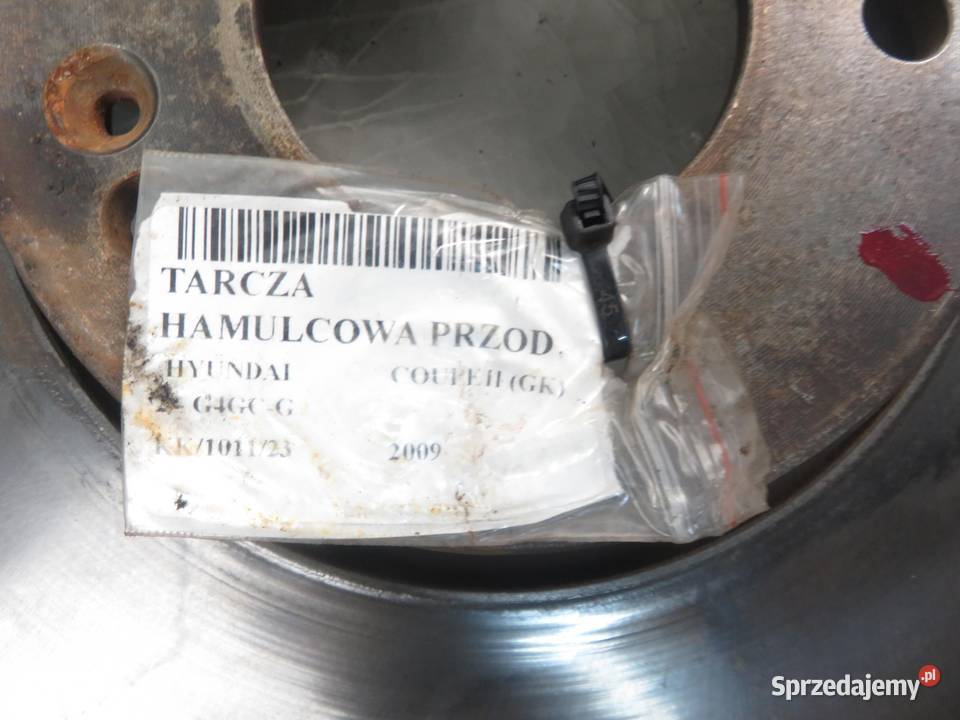 TARCZE HAMULCOWE PRZÓD HYUNDAI COUPE II 20 GLS osobowe Motoryzacja sprzedam