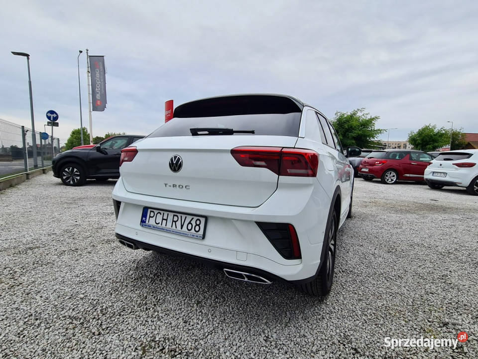 Volkswagen TRoc RLine Navi Kamera ElKlapa Wolne elektrochrom. lusterko wst. wielkopolskie Wągrowiec