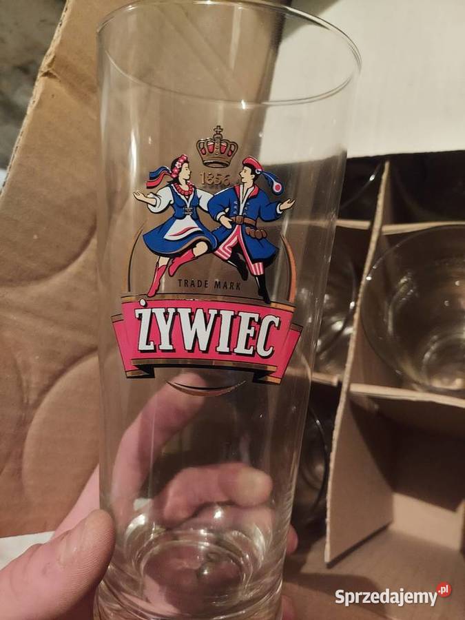 Szklanki do piwa 6 I 12 nowe
