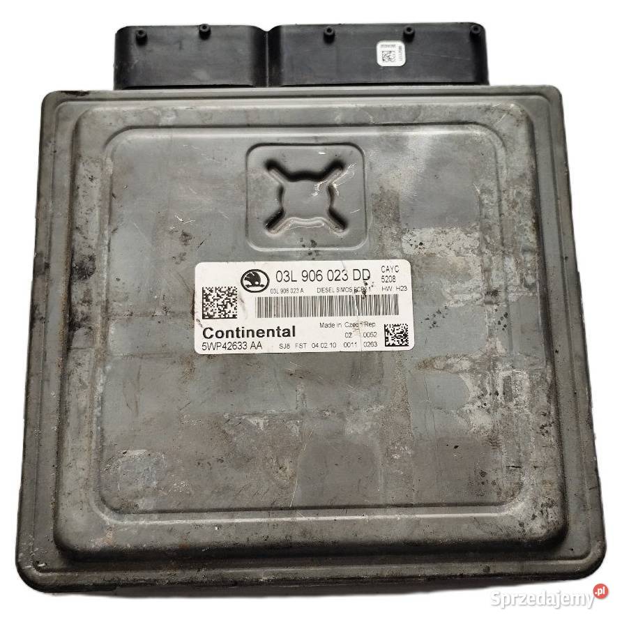 Skoda Octavia Ii 16tdi Sterownik Komputer Rok produkcji 2010 Czujniki i sterowniki
