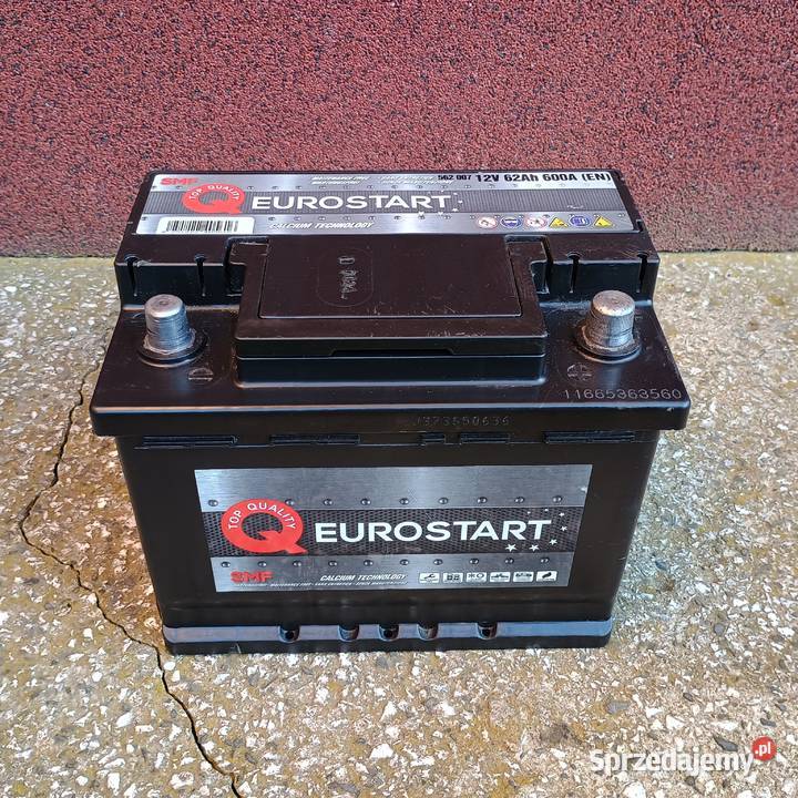 Akumulator EUROSTART 62Ah 600A Bychawa