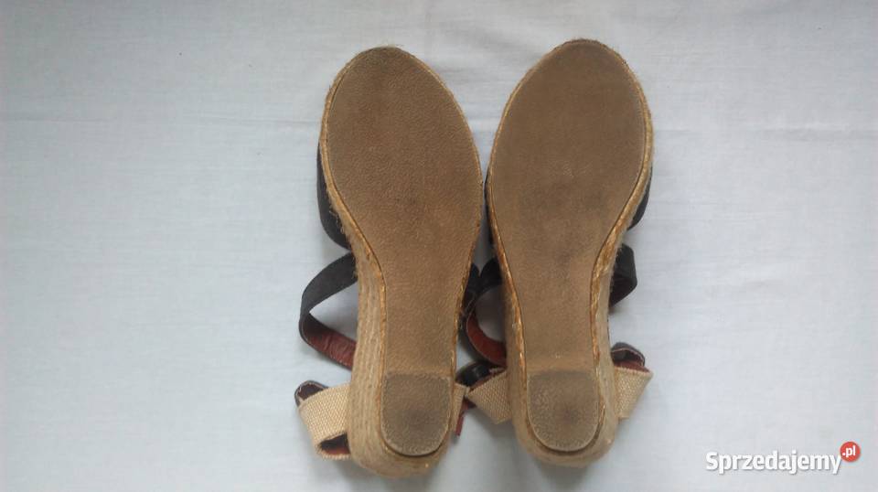 buty ESPADRYLE damskie KOTURNy r 37538 stan Białystok