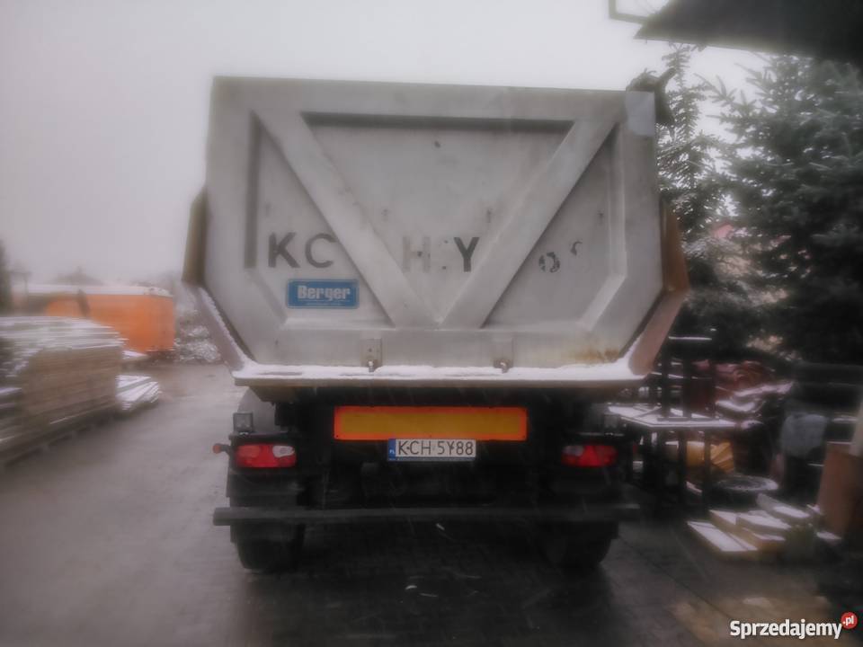 naczepa wywrotka berger 2007r rynna 27000kg Chrzanów sprzedam