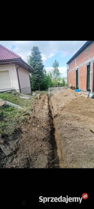 Usługi minikoparką Sucha Beskidzka sprzedam