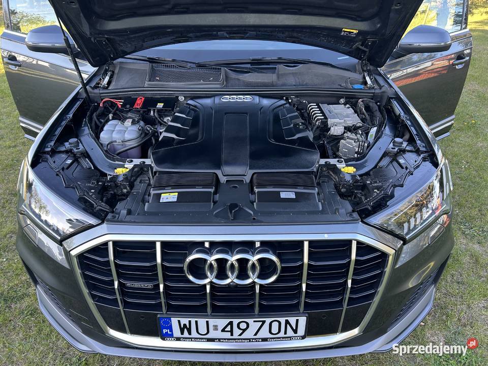 Audi Q7 S Line 3000 TDI MILD HYBRYD 57000km świętokrzyskie Włoszczowa sprzedam