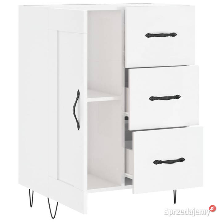 Szafka biała połysk 695x34x90 materiał mazowieckie