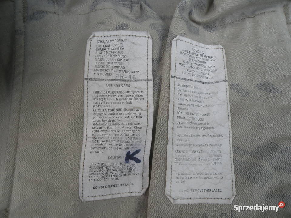 Bluza ACU multicam OCP large short Militaria