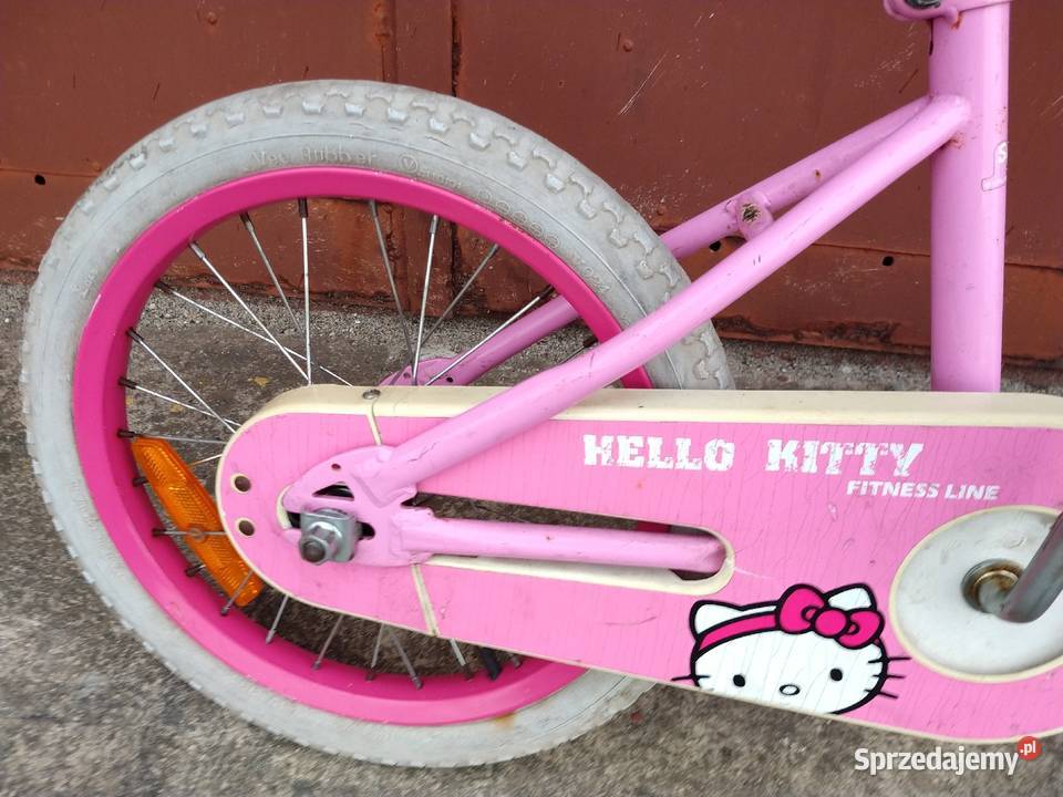 rowerek Hello Kitty koła 16