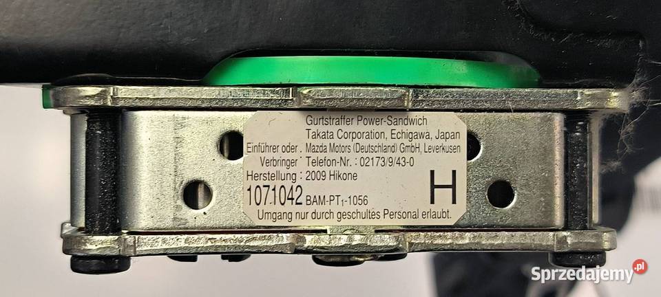 PAS BEZPIECZŃSTWA MAZDA 6 II