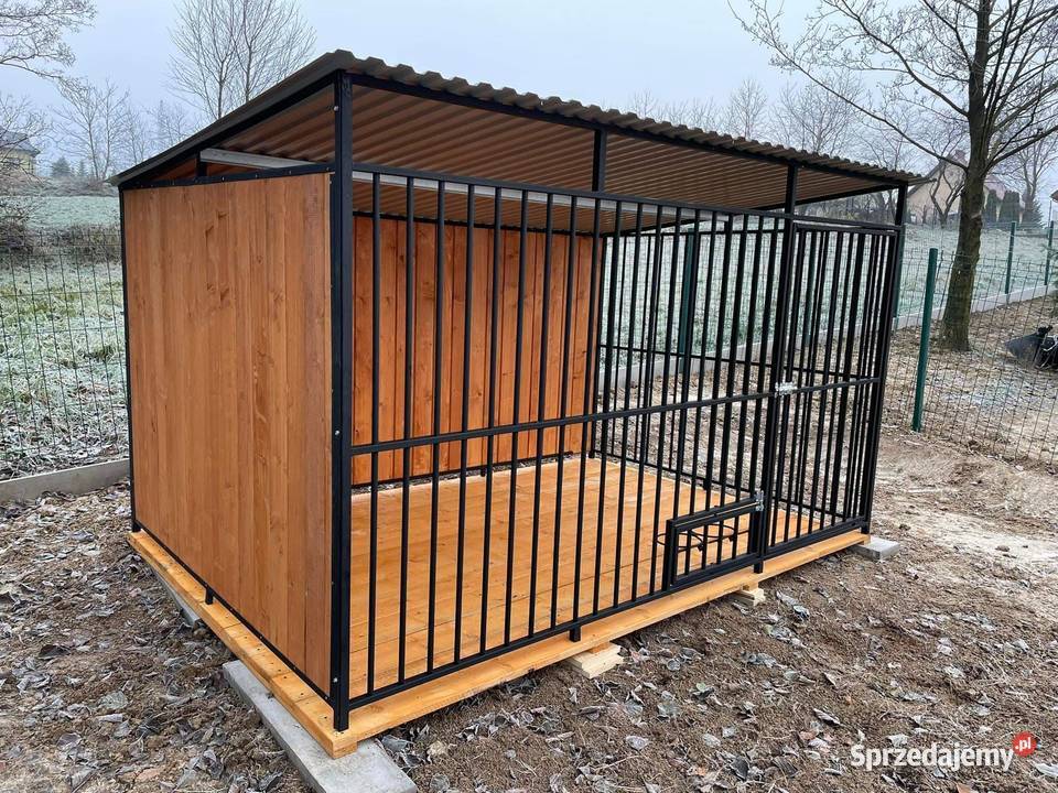 Kojec dla psa. WZMOCNIONY DLA GROŹNYCH PSÓW. Producent