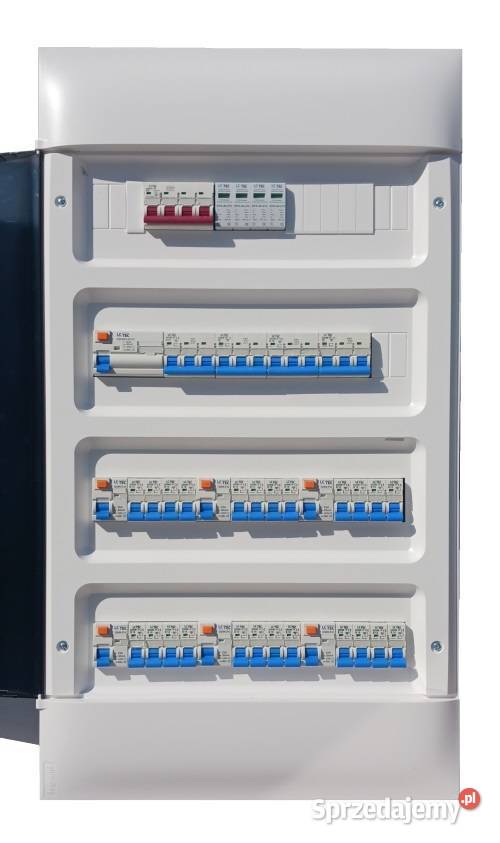 Gotowa rozdzielnia Legrand Practibox 72mod Zabezpieczenia i rozdzielnice dolnośląskie Świdnica