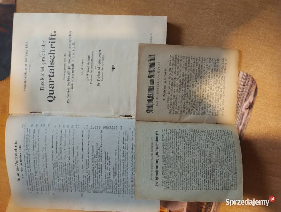 Książka 1933 Rzeszów