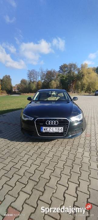 Audi A6 C7 Sedan 30 TDI V6 quattro Przebieg 171k klimatyzacja A6 sprzedam