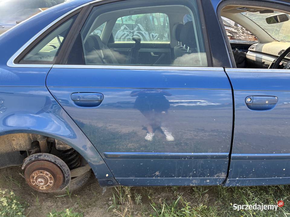 Drzwi Prawy Tył Audi A4 B7 Sedan Wisznice
