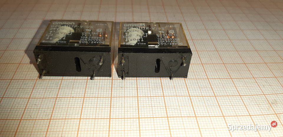 Przekaźnik OMRON G2R 1117PVUS24VDC 10A 2 A73 sprzedam