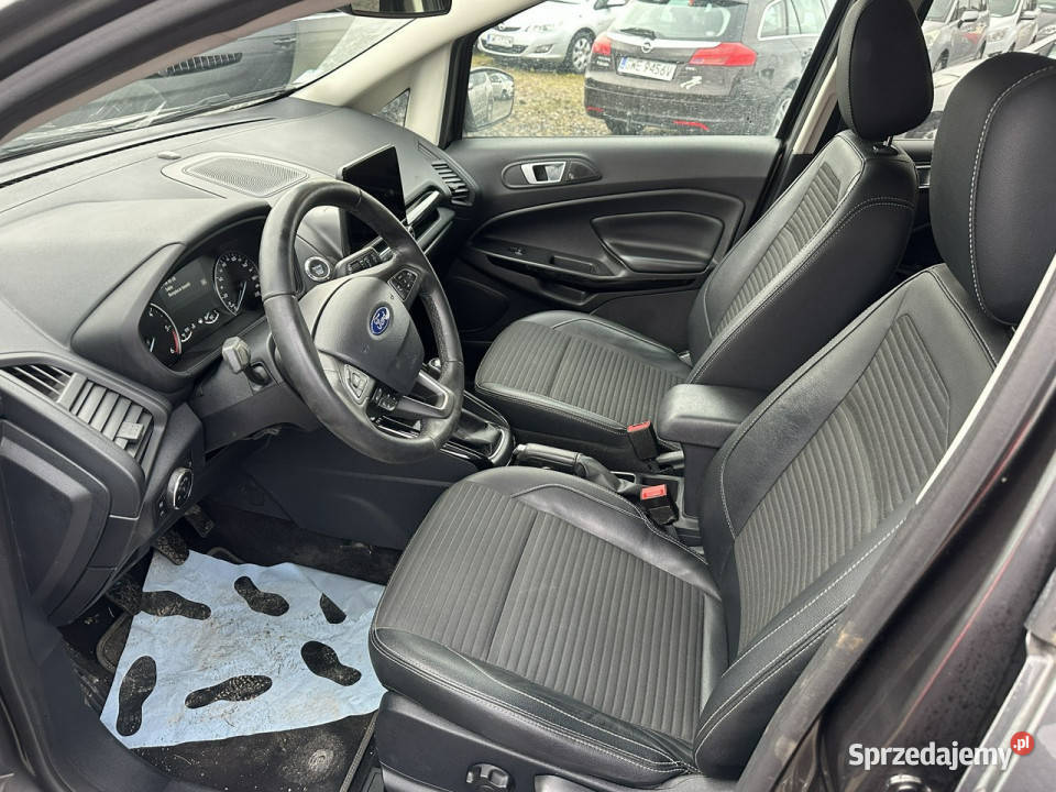 Ford EcoSport Wirtualne zegary parktronikkamera EcoSport