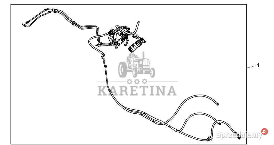 John Deere 9470RX Zestaw hydr ham przycz sprzedam