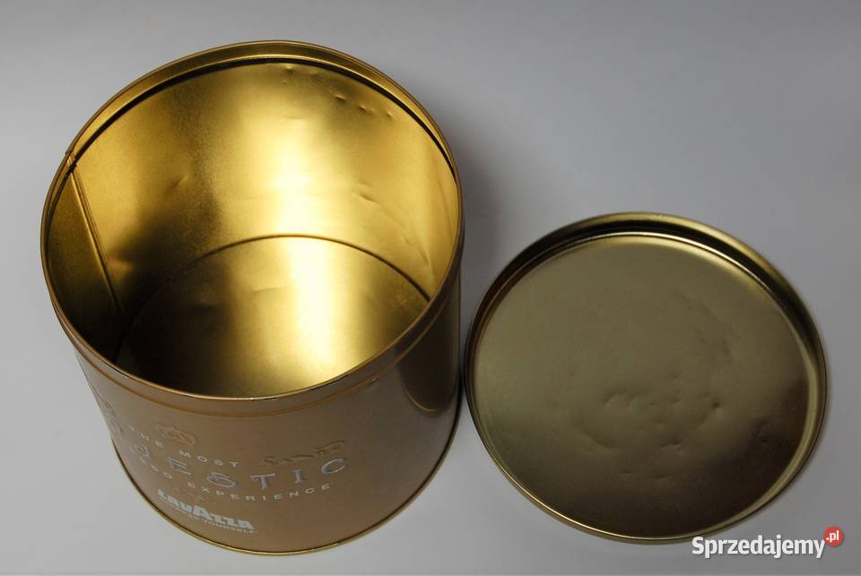 Duża puszka Lavazza Majestic limitowana vintage wielokolorowy Lublin