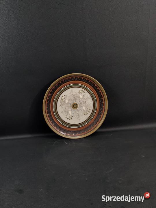 Talerz Ścienny Ceramiczny Poddębice