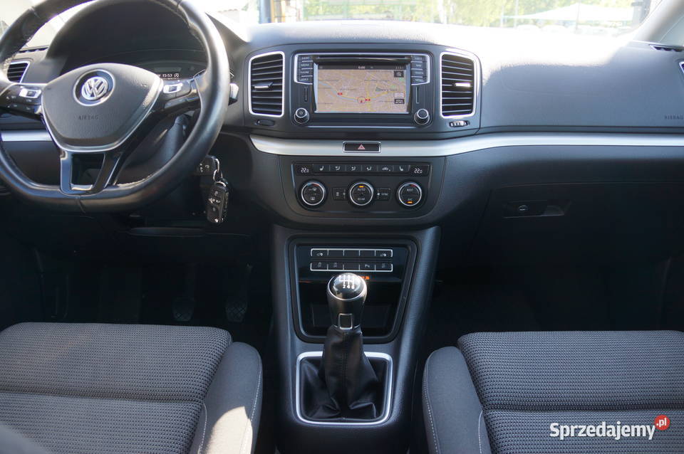 Volkswagen Sharan 20 TDI CR 150 4x4 Lift Navi szyberdach Nowy Sącz