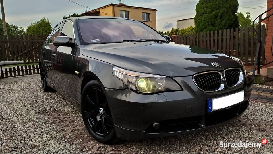 BMW E60 535D Zadbana Duża Moc Komforty Toruń