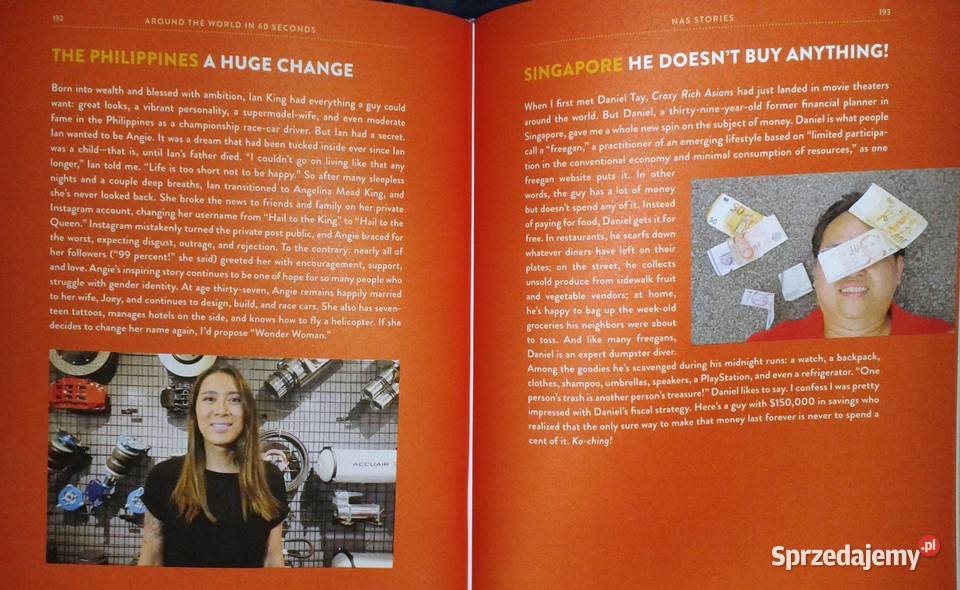 Around the World in 60 Seconds Nuseir Yassin Chełm sprzedam