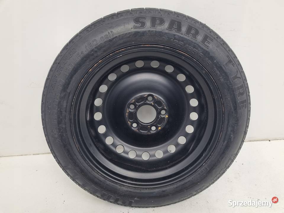 KOŁO DOJAZDOWE 12585 R16 1S71MF 5x108 dojazdówka lubelskie Chełm