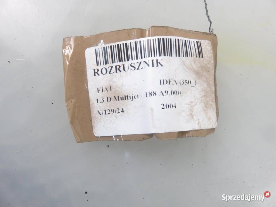 ROZRUSZNIK FIAT IDEA 350 13 D Multijet 188 A9000 osobowe