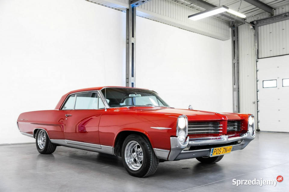 Pontiac Bonneville Sports Coupe 64 V8 EGZEMPLARZ czerwony Węgrzce