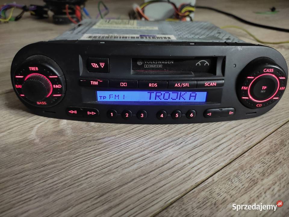 Radio samochodowe VW Beetle kaseta Jelenia Góra