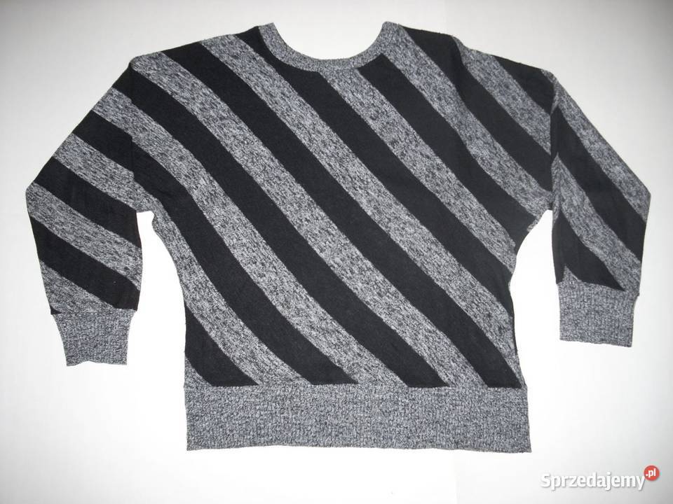 Sweter Sweterek czarny szary 40 L czarny małopolskie Nowy Sącz