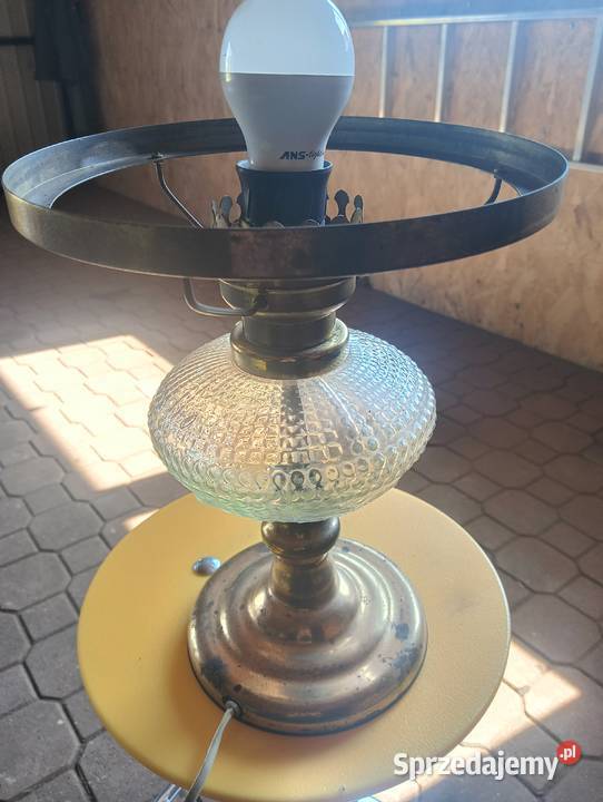 Lampa nocna PRL Wieliczka Lampy stołowe i nocne
