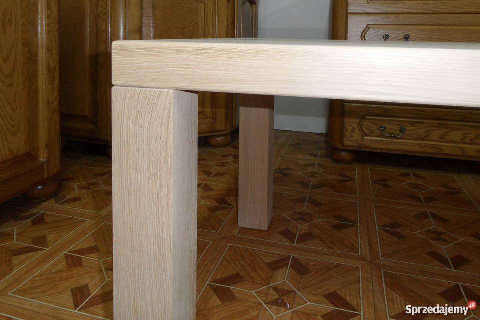 Ława dębowa prostokątna nowa wyprzedaż małopolskie Maków Podhalański