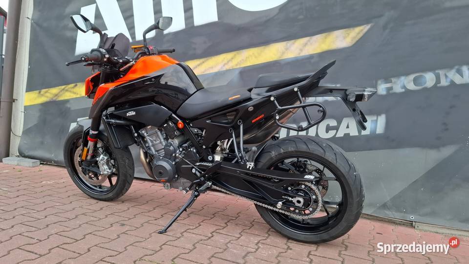 KTM Duke 2021 pomarańczowy