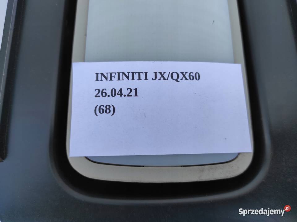 LAMPA PODSUFITKI TYLNA INFINITI QX60 JX oświetlenie kabiny Nowy Tomyśl