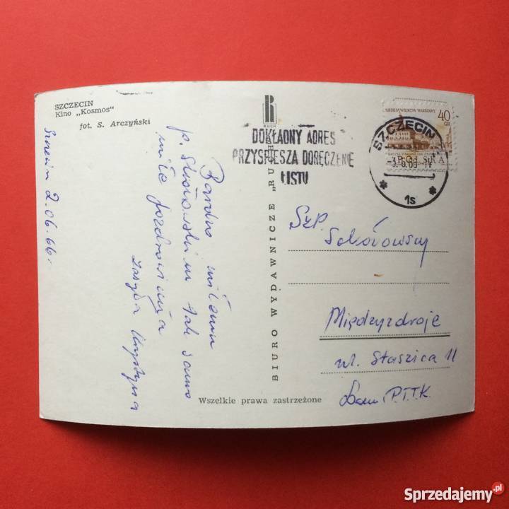 1022 Widokówka Szczecin Antyki, Sztuka, Kolekcje zachodniopomorskie sprzedam