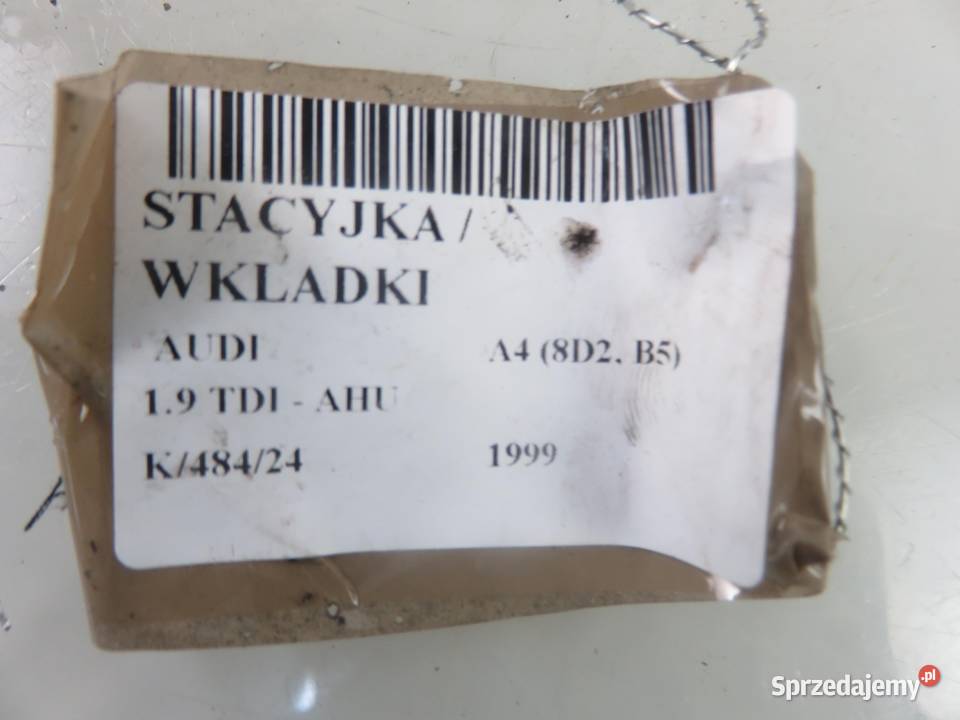 STACYJKA WKŁADKI AUDI A4 B5 4B0905851C