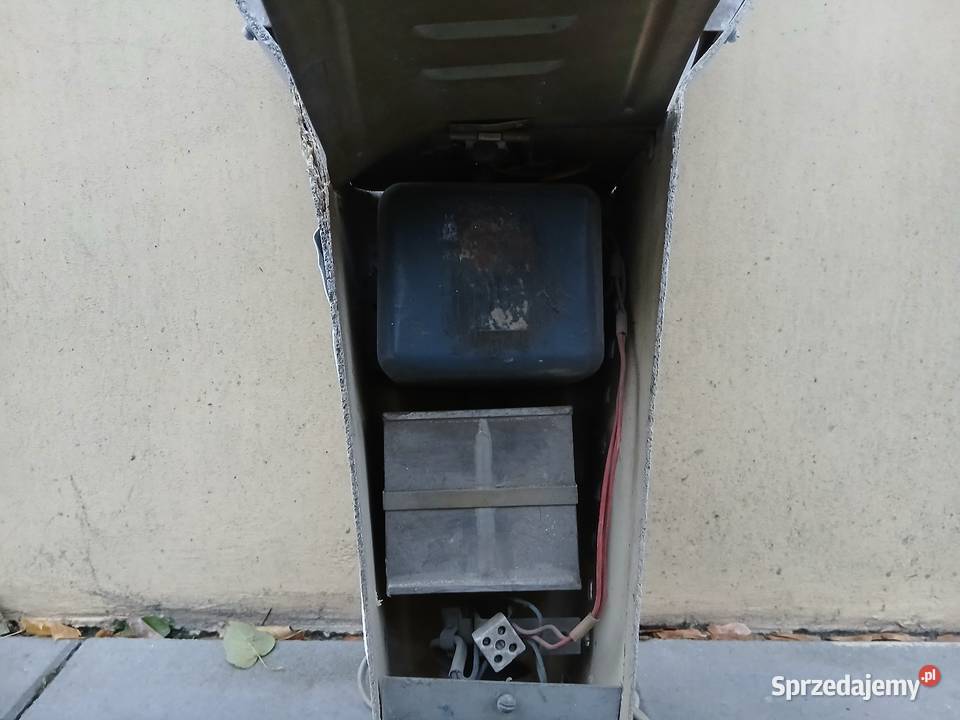 Lampa uliczna PRL stara zabytkowa 400W A20 Warszawa