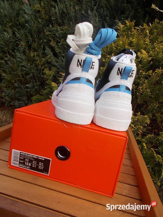 r45 Nike Blazer Mid Sacai White Black Legend Poznań sprzedam