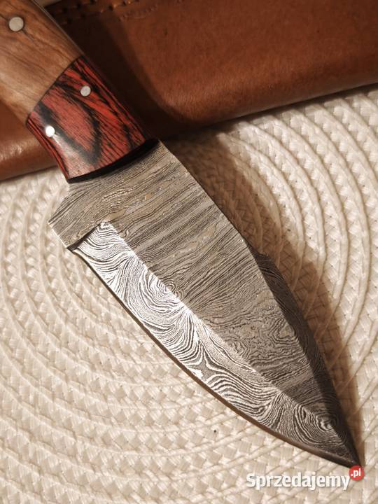 Nóż myśliwski Damast 105 Jakość Busko-Zdrój