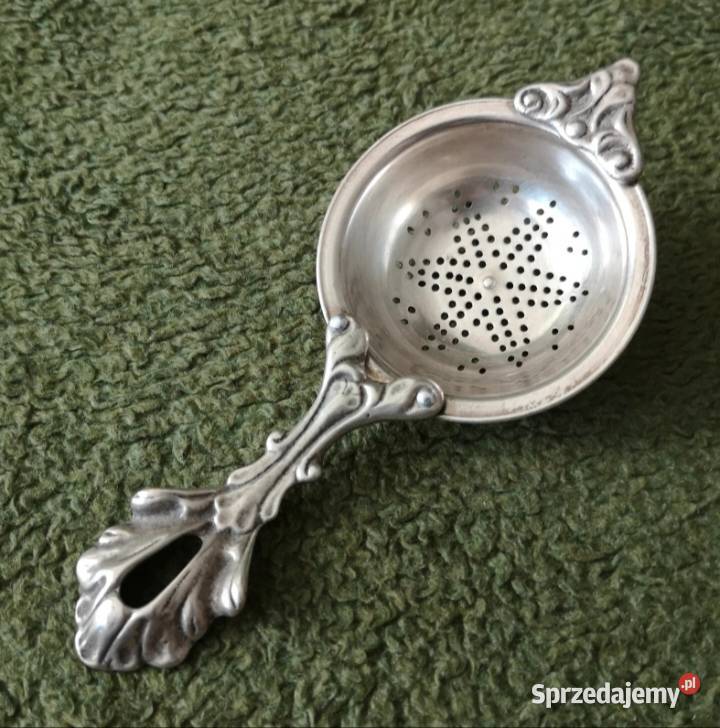 Zgrabne sitko do ziół i herbaty styl neorokokowy Katowice