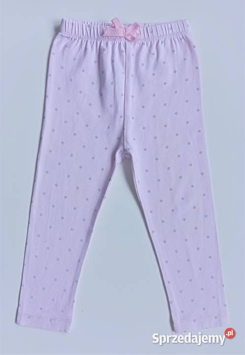 Nowe legginsy getry kokardka kropki TXM Kids 80 dziewczynka Katowice sprzedam