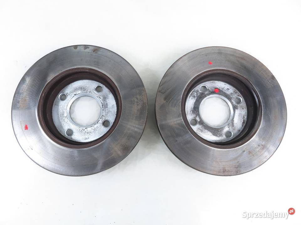 TARCZE HAMULCOWE PRZÓD FORD FIESTA MK5 14 TDCi