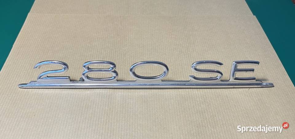 Mercedes Benz W108 logo klapy tył 280 SE 35 wielkopolskie Poznań